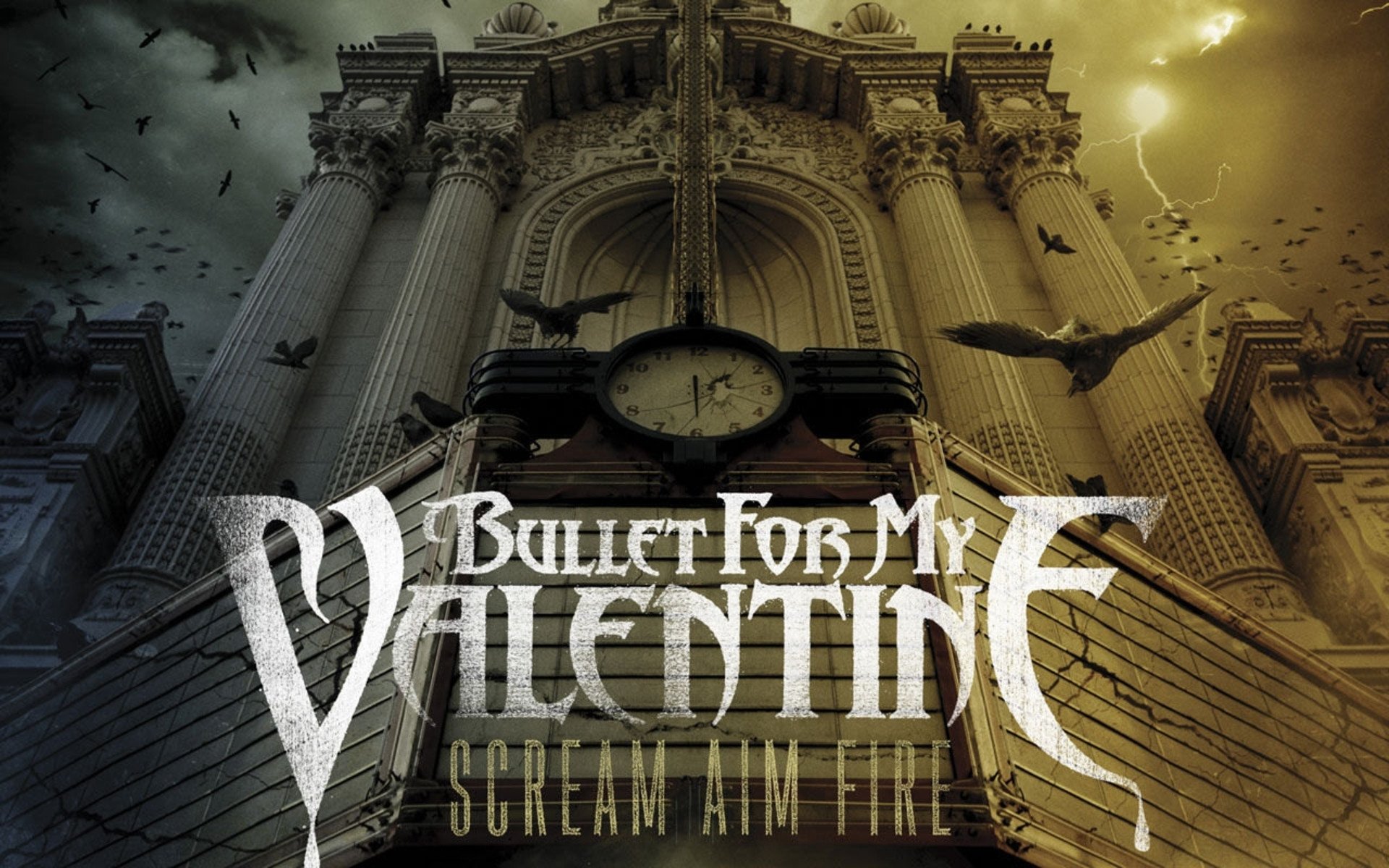 Bullet For My Valentine Music - Bullet For My Valentine Scream Aim Fire Cover , HD Wallpaper & Backgrounds
