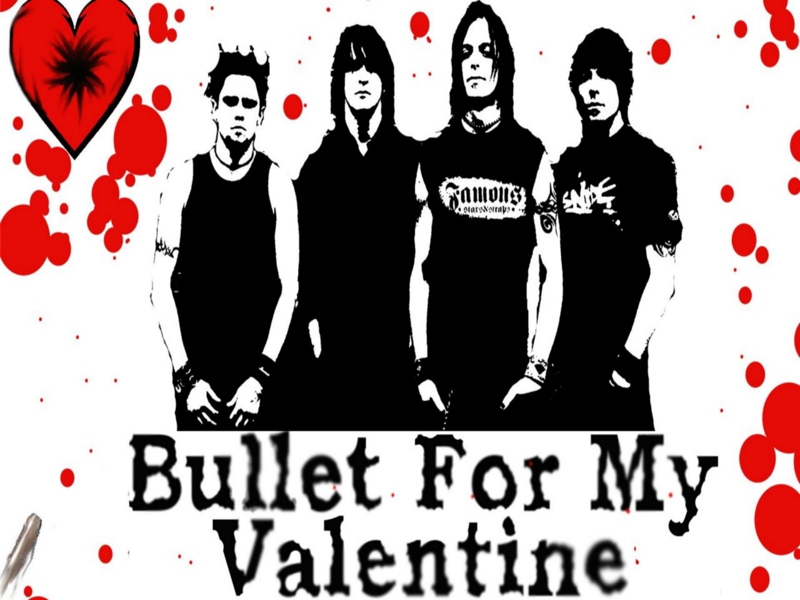 Bullet For My Valentine Band Logo , HD Wallpaper & Backgrounds
