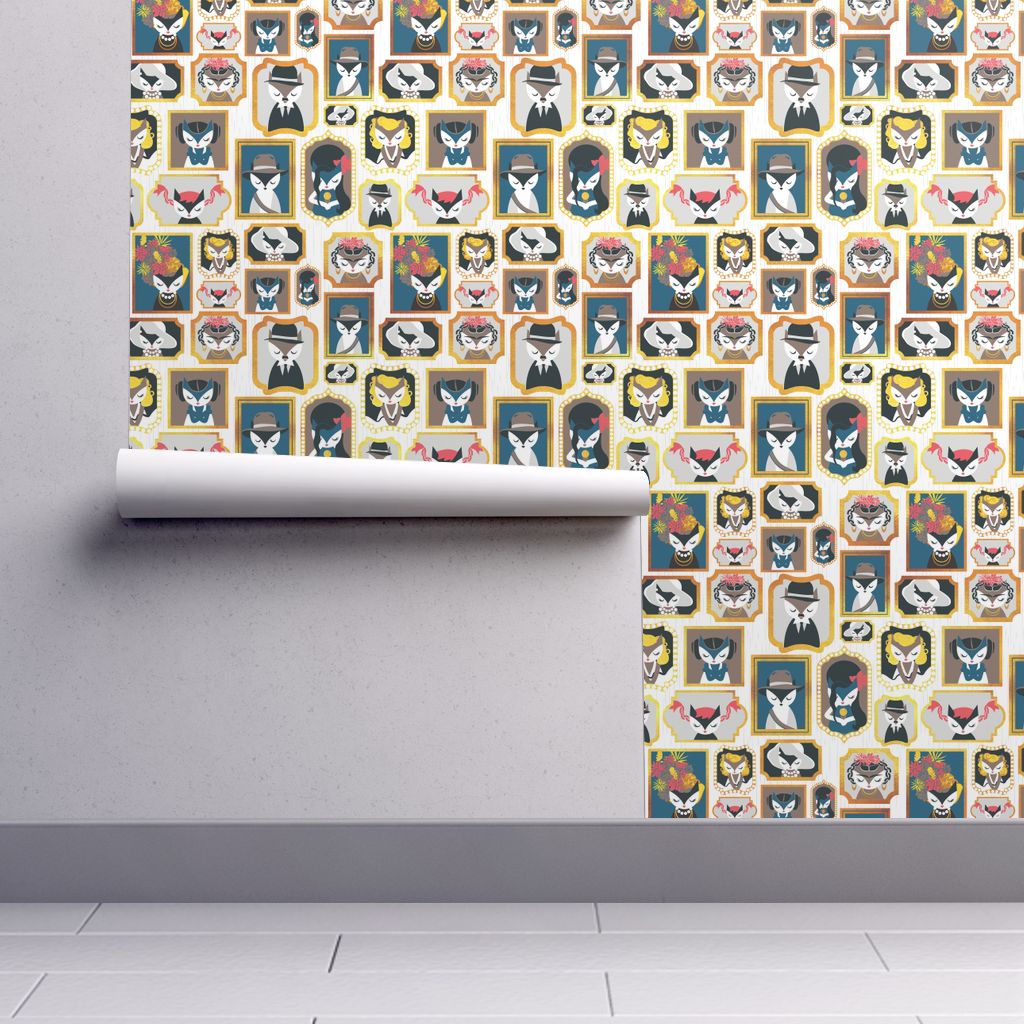 Isobar Durable Wallpaper Featuring Cats Wall Of Fame - Loteria Card , HD Wallpaper & Backgrounds