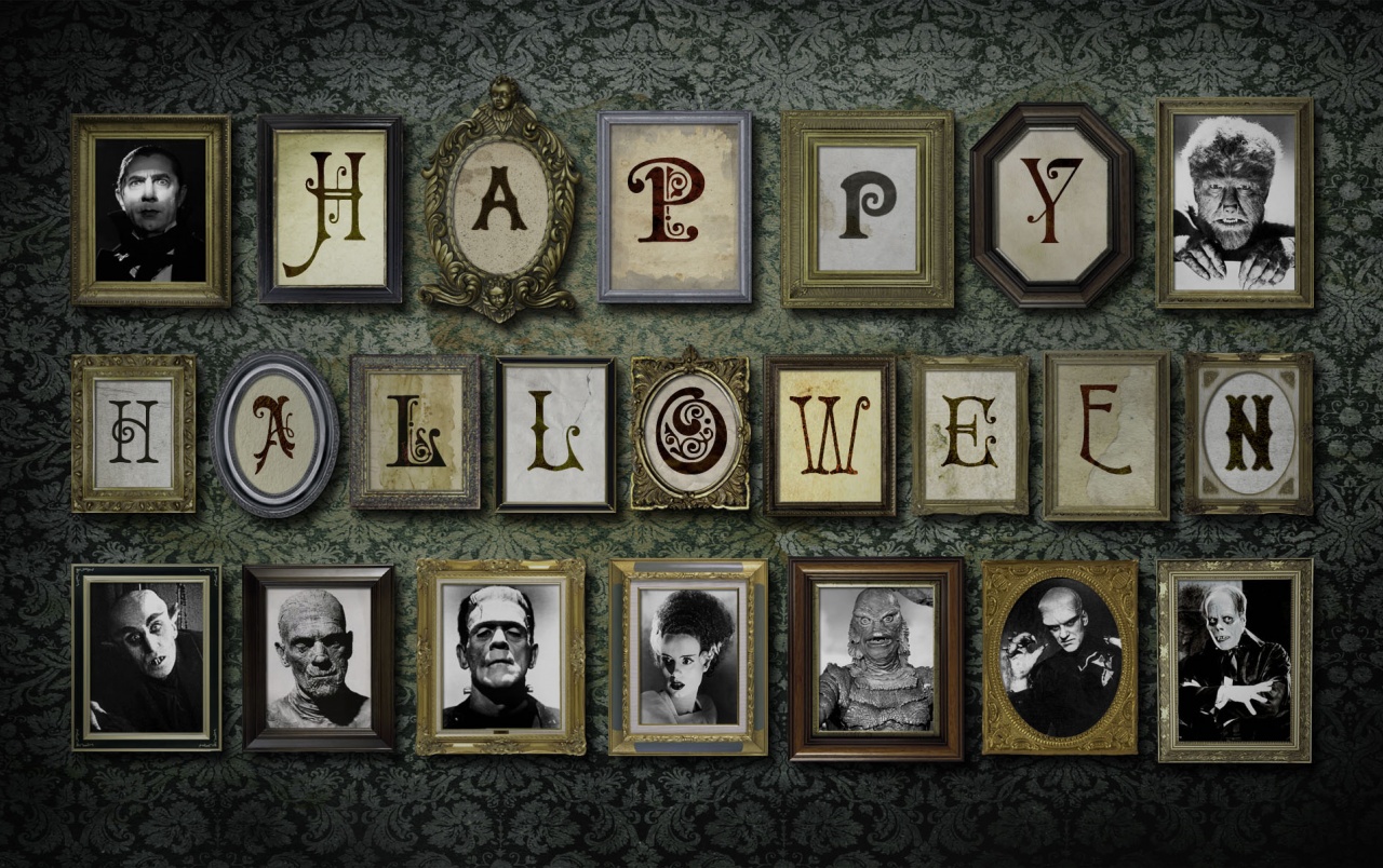 Originalwide Halloween Wall Wallpapers - Halloween Wallpaper Horror , HD Wallpaper & Backgrounds