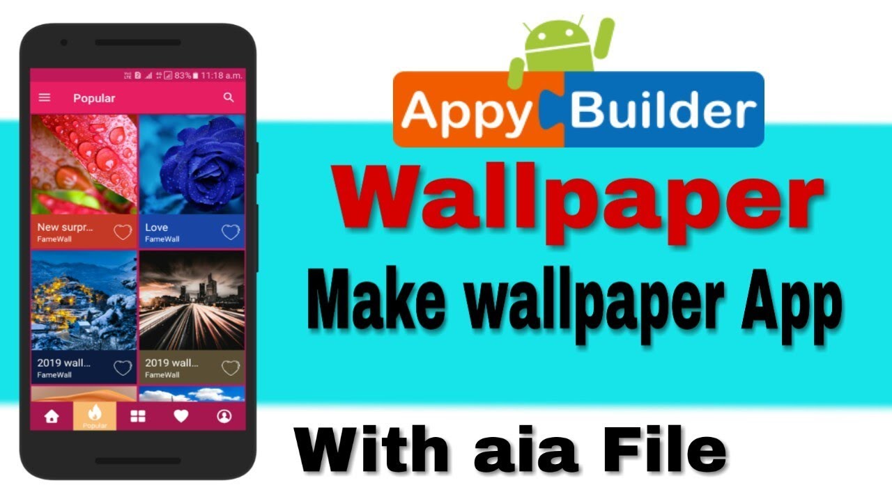 Repeat Make Professional Wallpaper App In Appybuilder - Smartphone , HD Wallpaper & Backgrounds