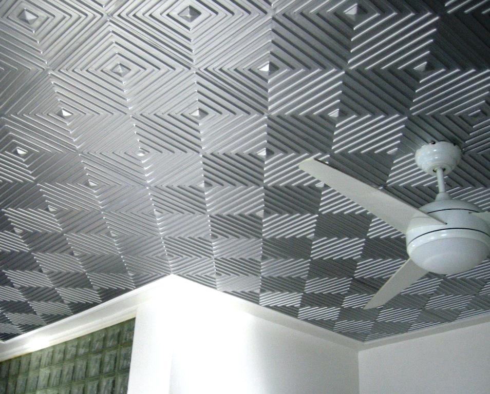 Tin - Cool Ceiling Tiles Diy , HD Wallpaper & Backgrounds
