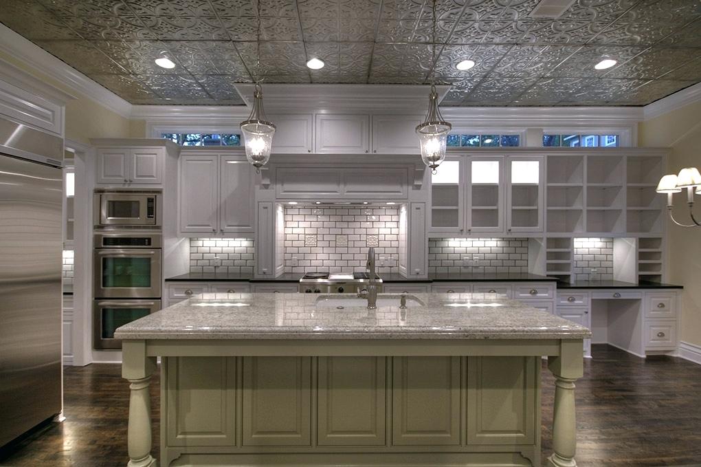 Tin Ceiling Look Wallpaper Tiles Lowes Pressed Kitchen Tin