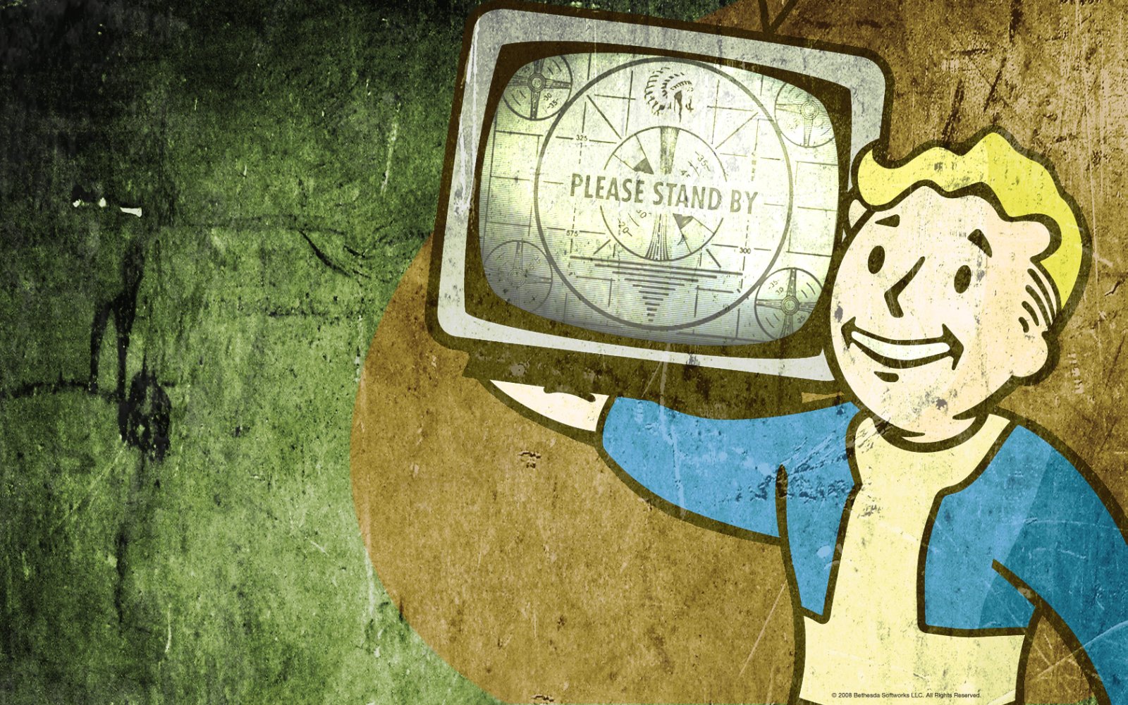 Fallout Please Stand By Wallpaper High Quality Resolution - Fallout Vault Boy , HD Wallpaper & Backgrounds