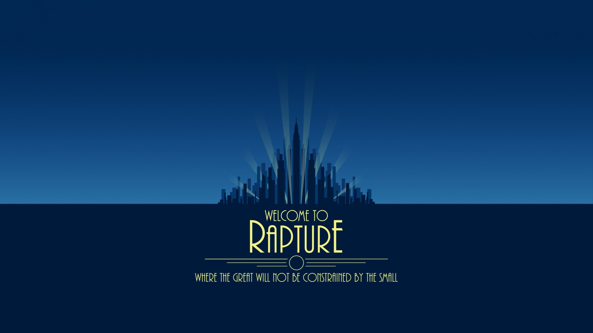 Bioshock Wallpaper - Bioshock Rapture , HD Wallpaper & Backgrounds