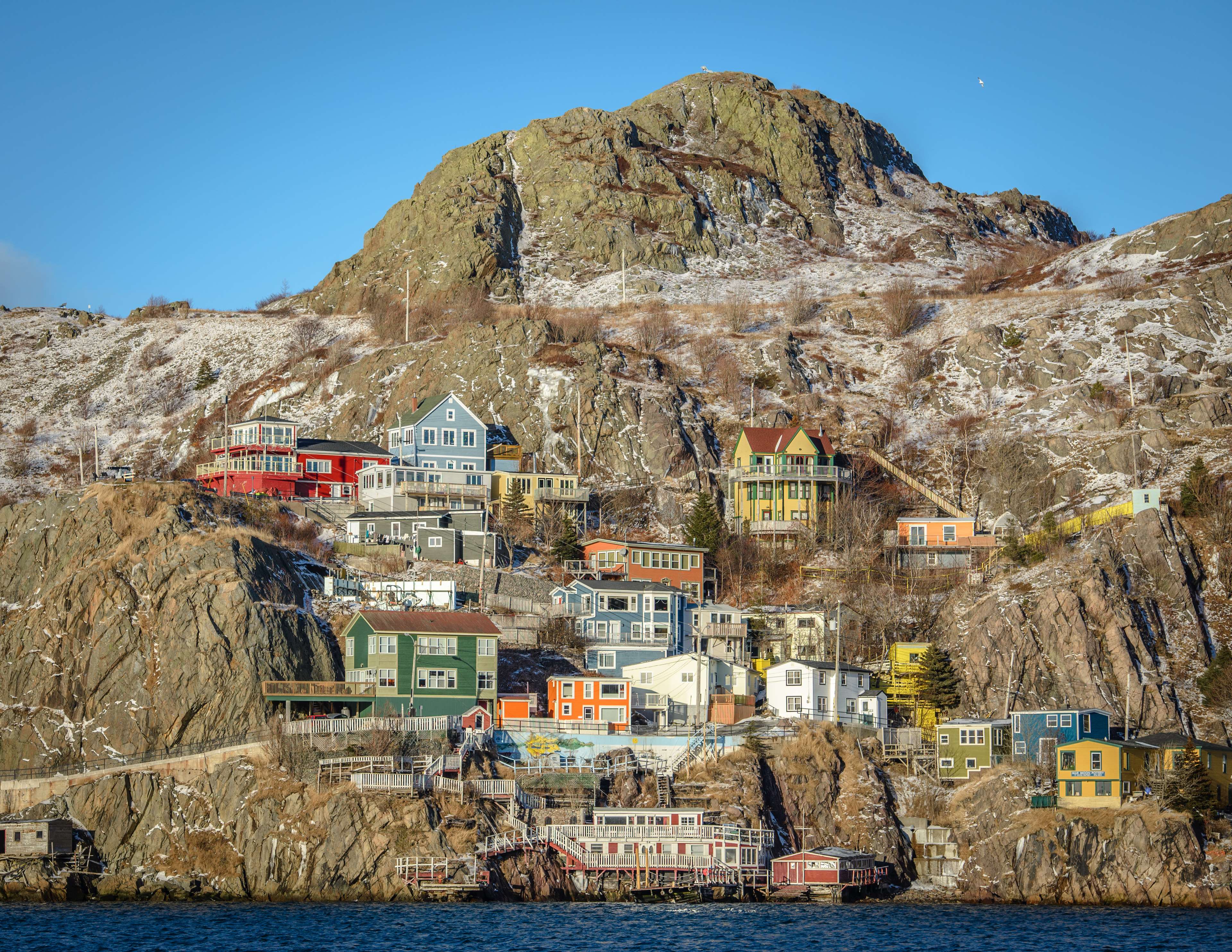 Battery, Colorful Houses, Newfoundland, Saltbox, 4k - Newfoundland 4k Phone , HD Wallpaper & Backgrounds