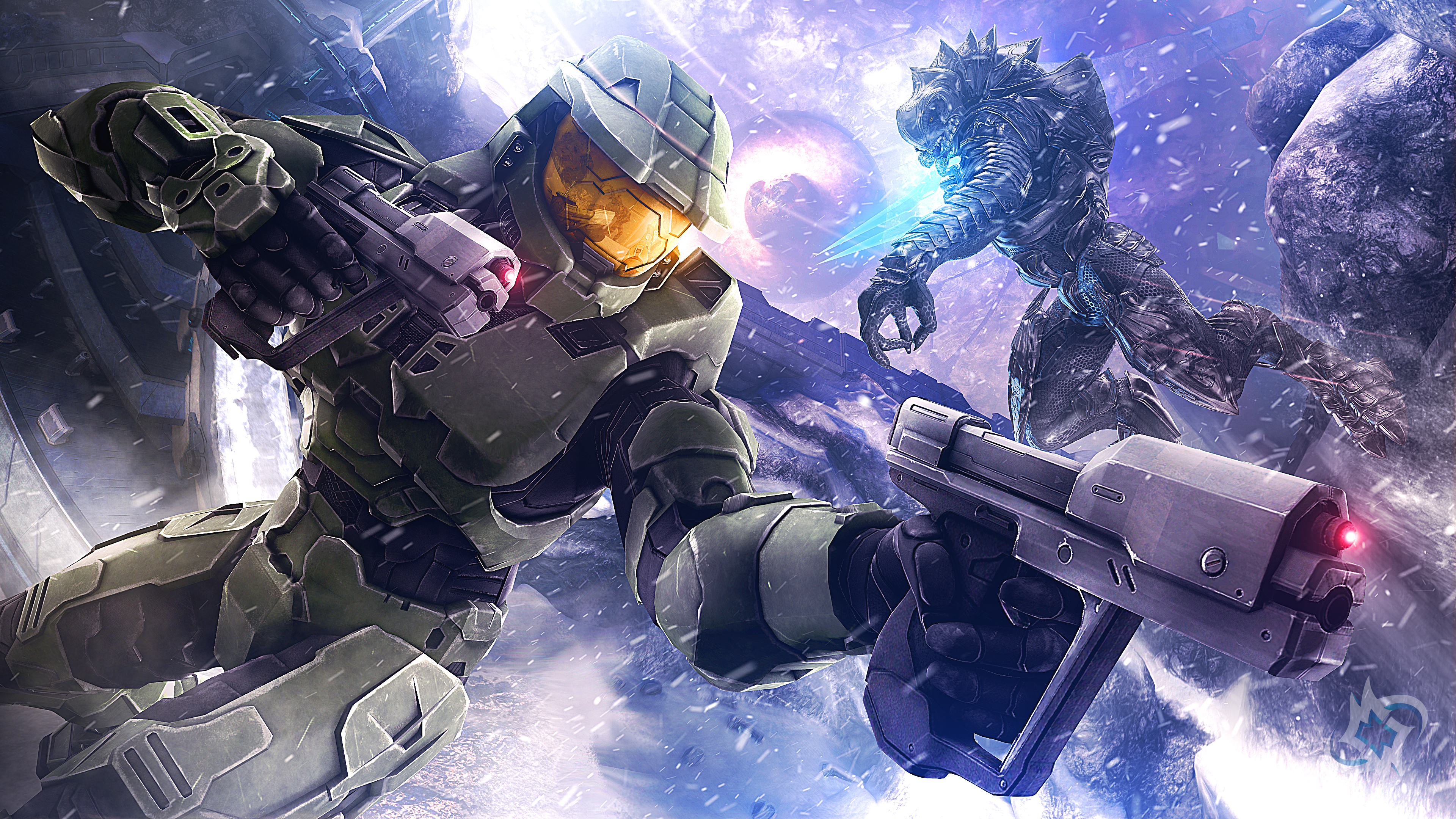 Master Chief Halo 3 4k Wallpapers , HD Wallpaper & Backgrounds