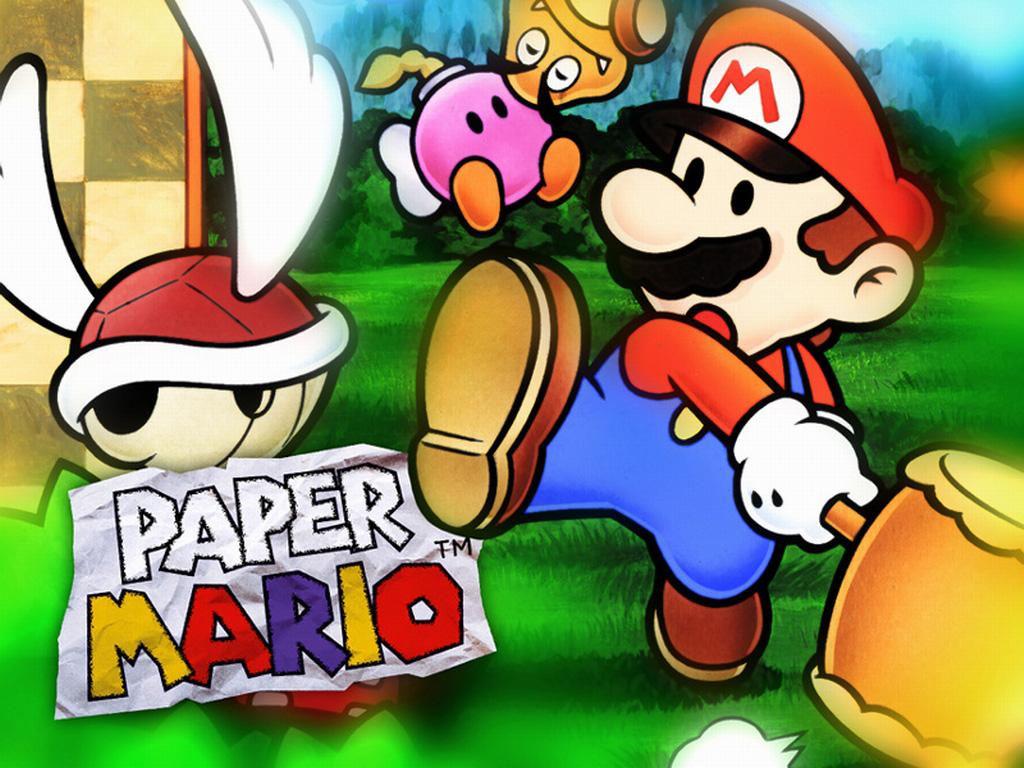 Super Mario Live Wallpapers - Paper Mario N64 Backgrounds , HD Wallpaper & Backgrounds