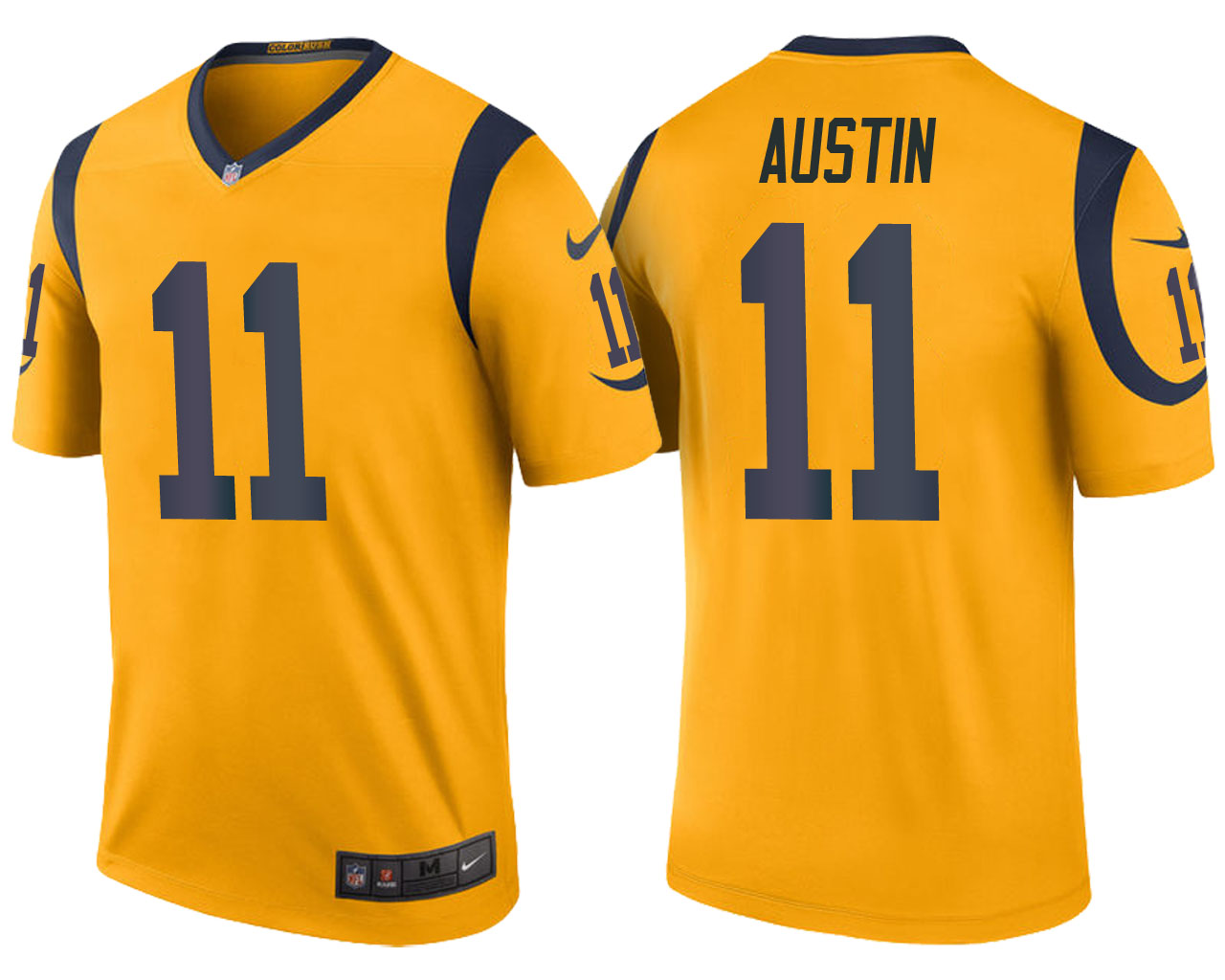 Tavon Austin Gold Color Rush Legend Jersey - Jared Goff Color Rush Jersey , HD Wallpaper & Backgrounds