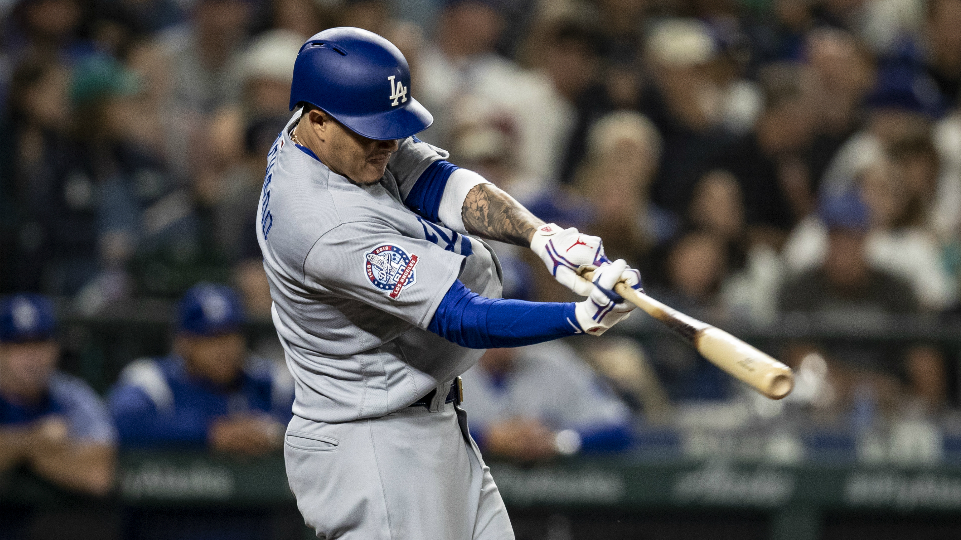 Manny Machado Home Run Dodgers , HD Wallpaper & Backgrounds