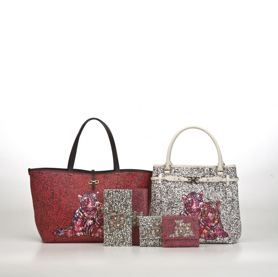 Ferragamo Working With Chinese Contemporary Artist - Handbag , HD Wallpaper & Backgrounds