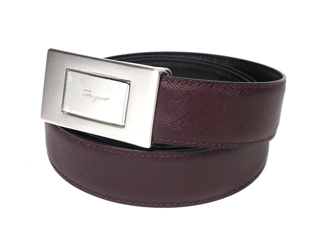 Unused Ferragamo Belt Reversible Long Film Type Push - Belt , HD Wallpaper & Backgrounds