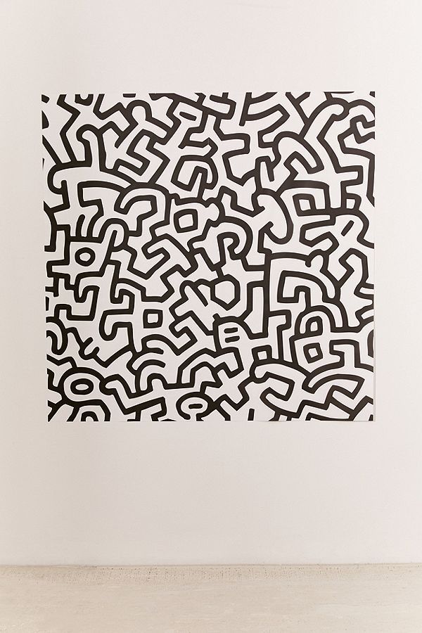 Keith Haring Removable Wallpaper Tile - Keith Haring , HD Wallpaper & Backgrounds
