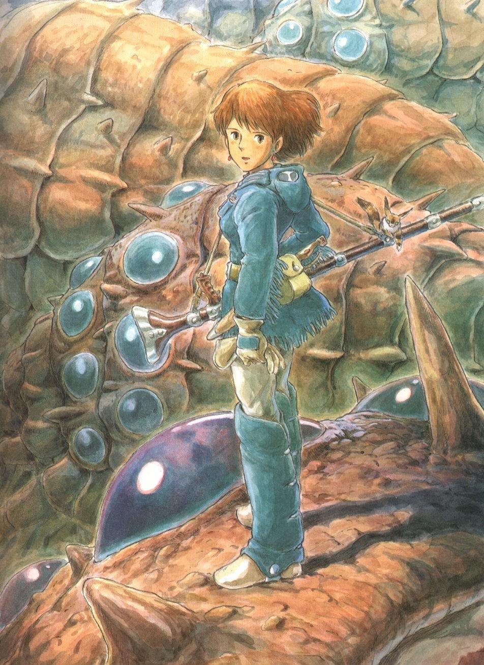 Télécharger - Nausicaa Of The Valley Of The Wind Manga Cover , HD Wallpaper & Backgrounds