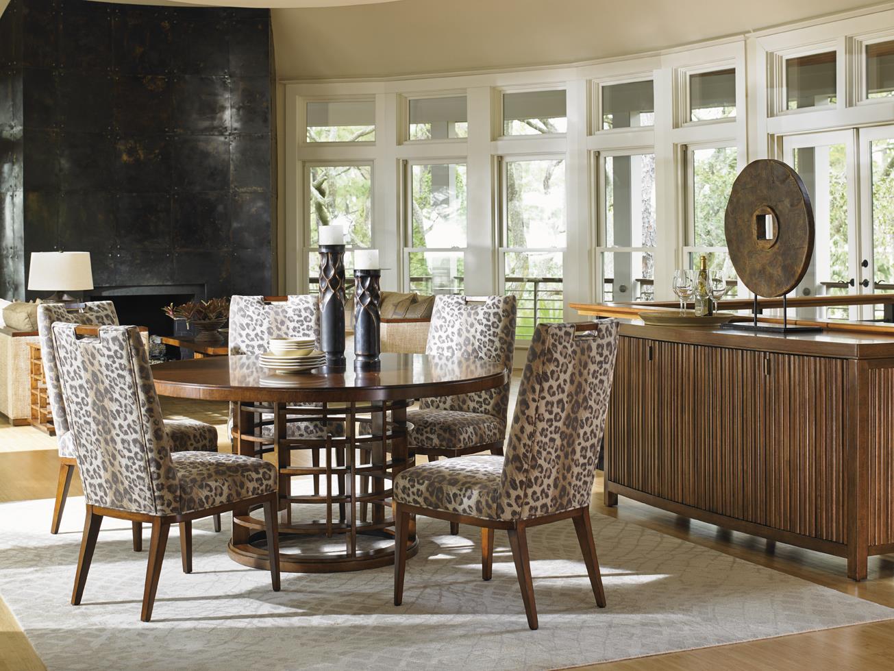 Tommy Bahama Home Island Fusion Dining Room Group - Dining Room , HD Wallpaper & Backgrounds