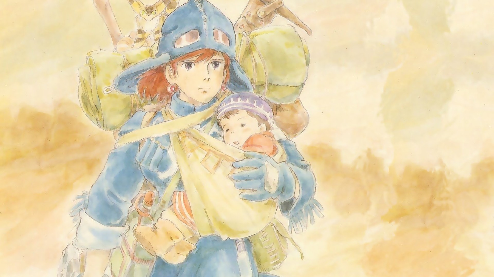 Nausicaa Of The Valley Of The Wind 1080p Hd Wallpaper - Nausicaa Of The Valley Of Wind Hunza , HD Wallpaper & Backgrounds