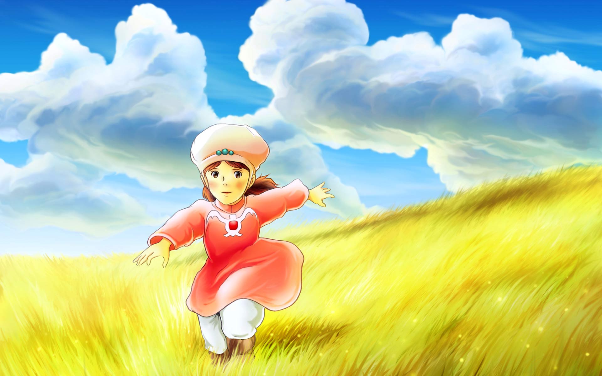 Nausicaa Of The Valley Of The Wind Wallpaper - Nausicaa Child , HD Wallpaper & Backgrounds