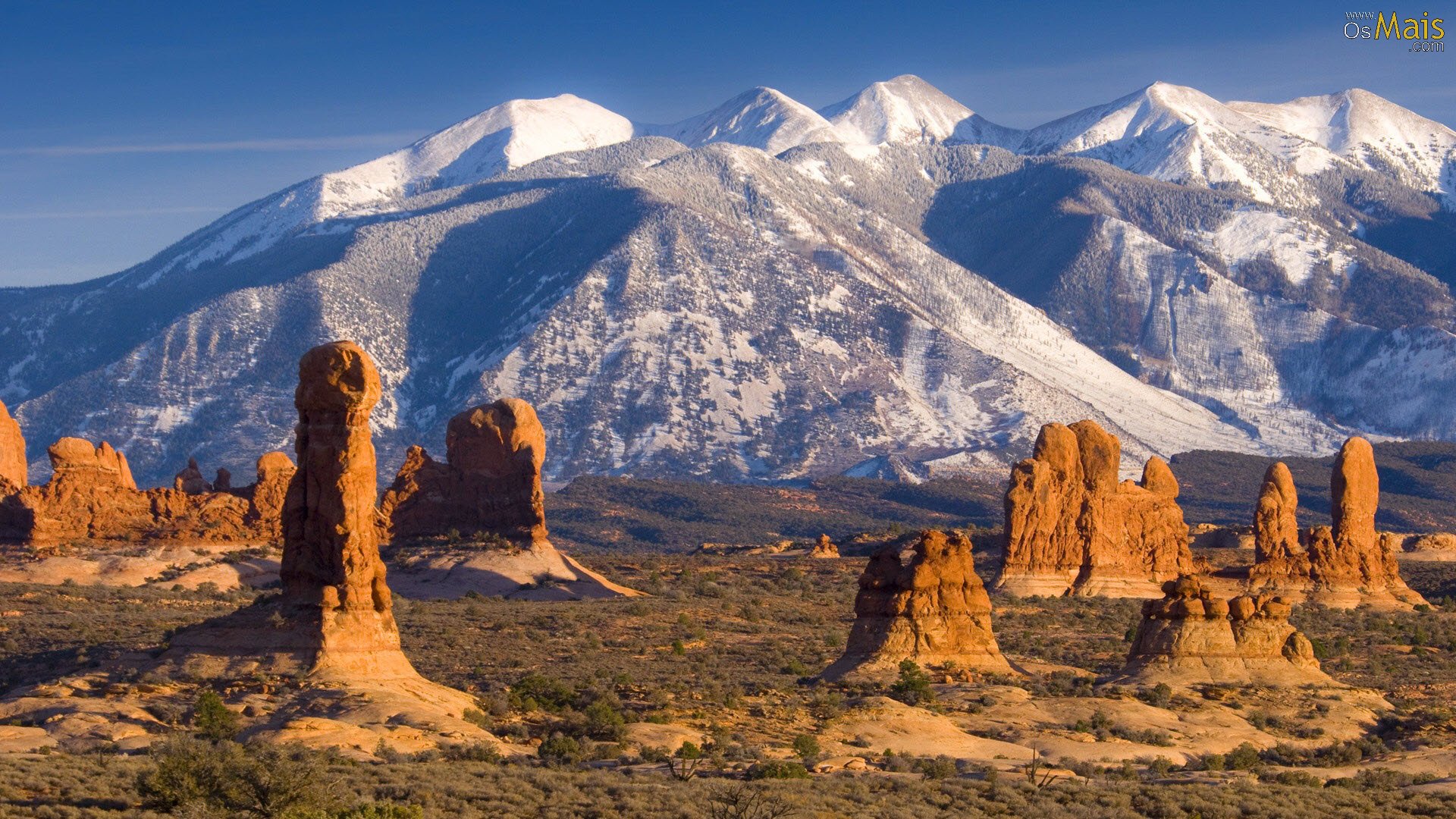 Papel De Parede Montanhas Brancas - Utah Mountains , HD Wallpaper & Backgrounds