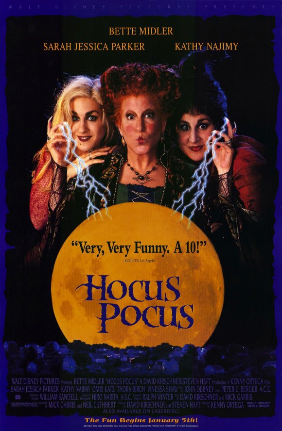 Hocus Pocus Posters & Wallpapers - Hocus Pocus 1993 Poster , HD Wallpaper & Backgrounds