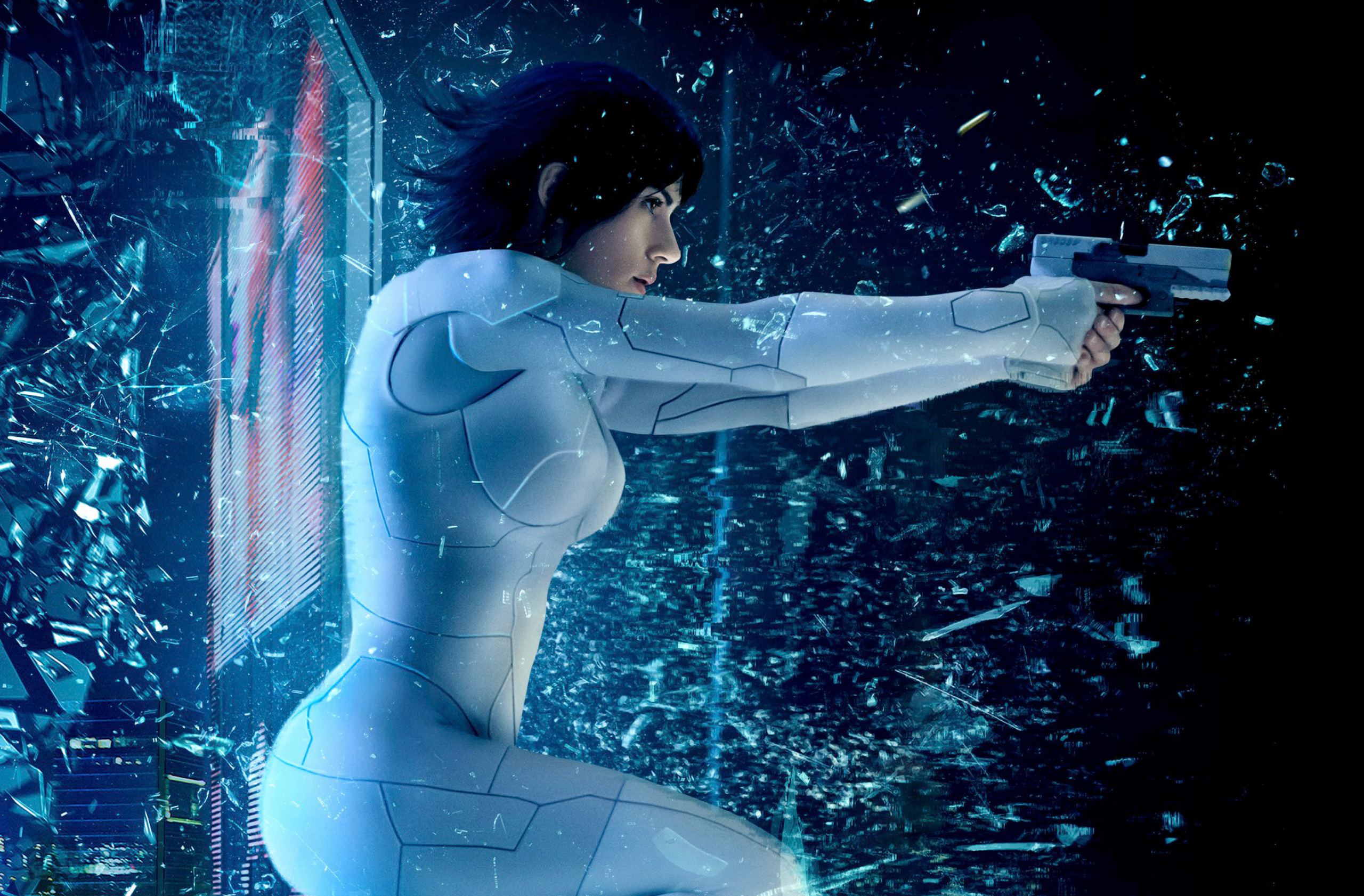Ghost In The Shell 2017 Movie - Ghost In The Shell , HD Wallpaper & Backgrounds
