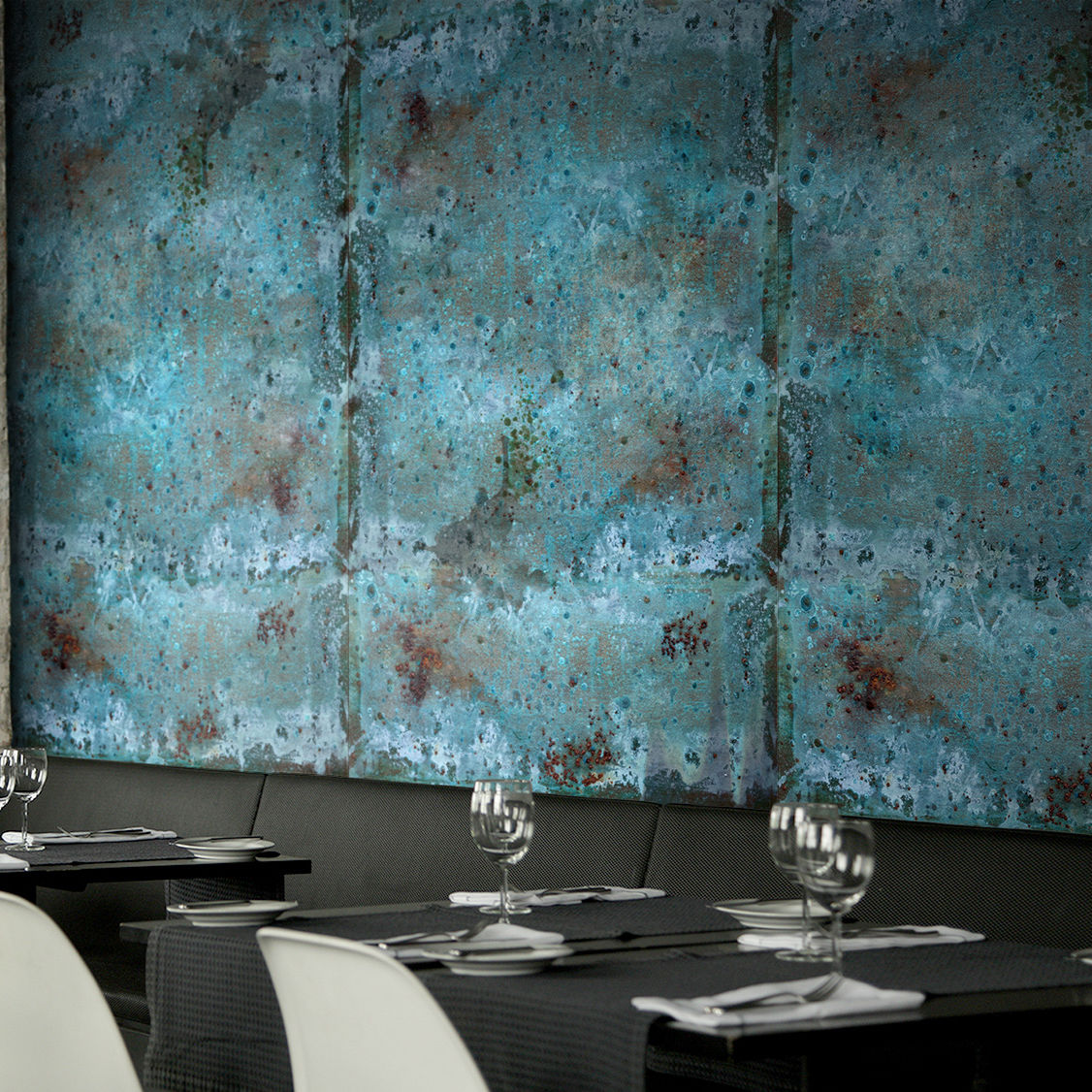 Wallpaper Look Decorative Laminate / Matte / Metallized - Funky Cold Patina , HD Wallpaper & Backgrounds