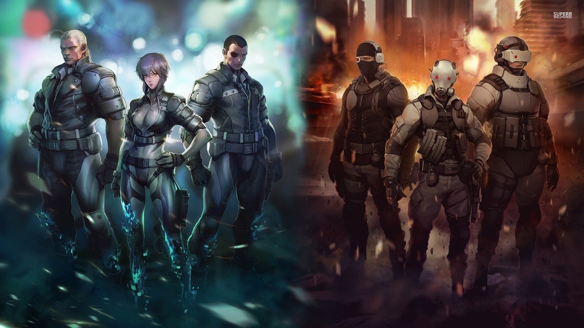 Ghost In The Shell Wallpaper Hd Ghost In The Shell Arise