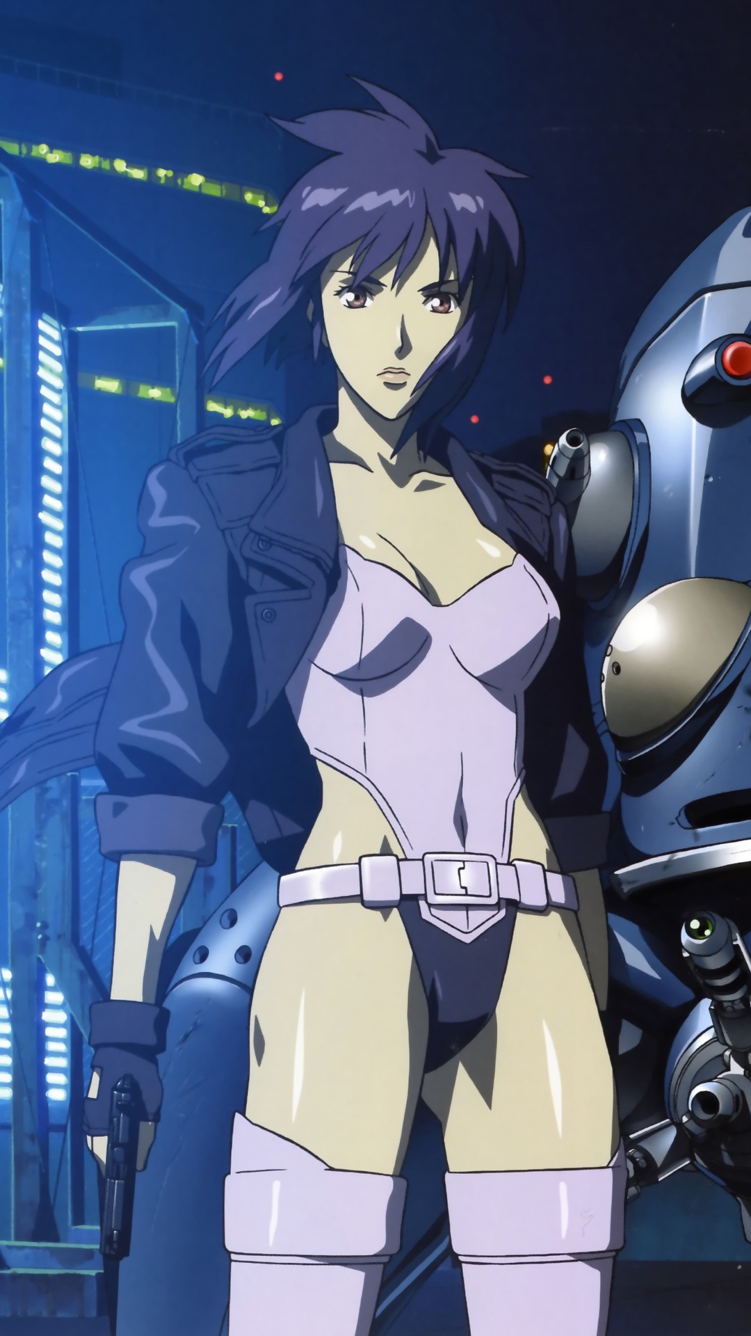 Ghost In The Shell Motoko Kusanagi - Ghost In The Shell Stand Alone Complex Cover , HD Wallpaper & Backgrounds
