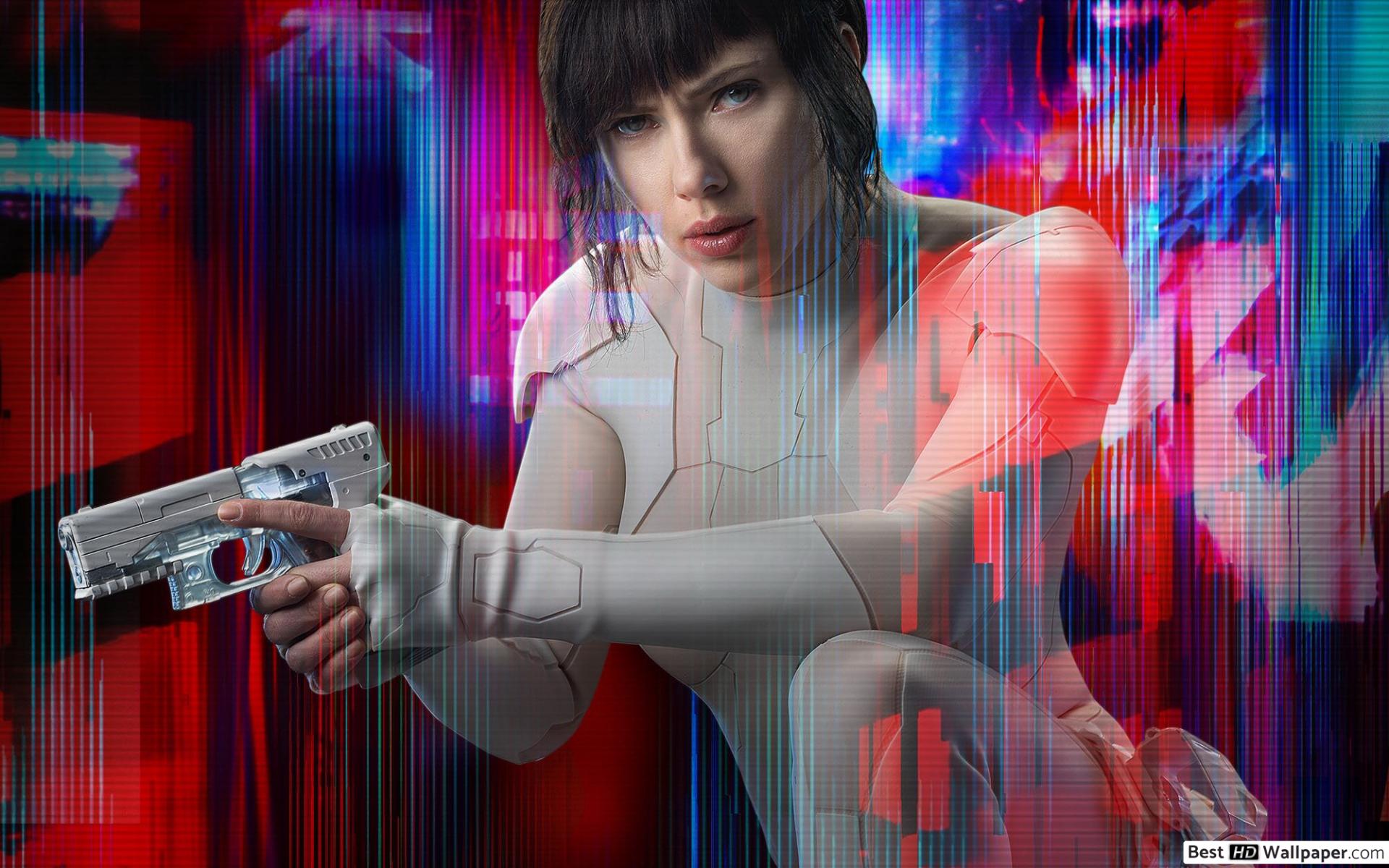 Wide - Major Ghost In The Shell 2017 , HD Wallpaper & Backgrounds