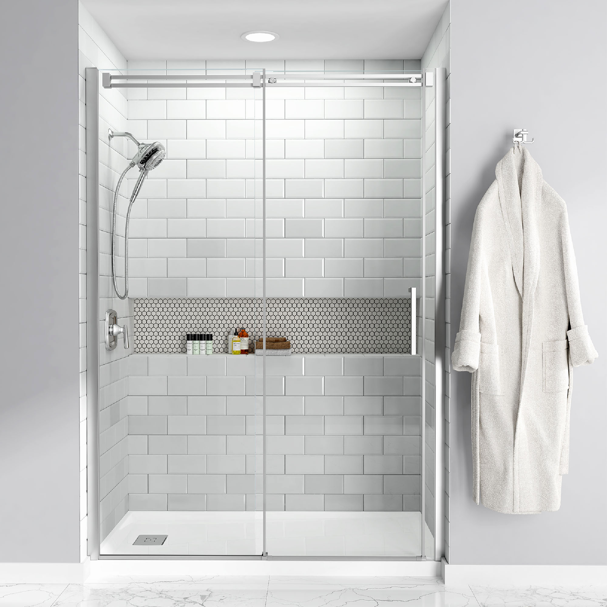 Bathroom Carpet Tiles Home Depot Fresh Desktop Backgrounds - White Acrylic Shower Base , HD Wallpaper & Backgrounds