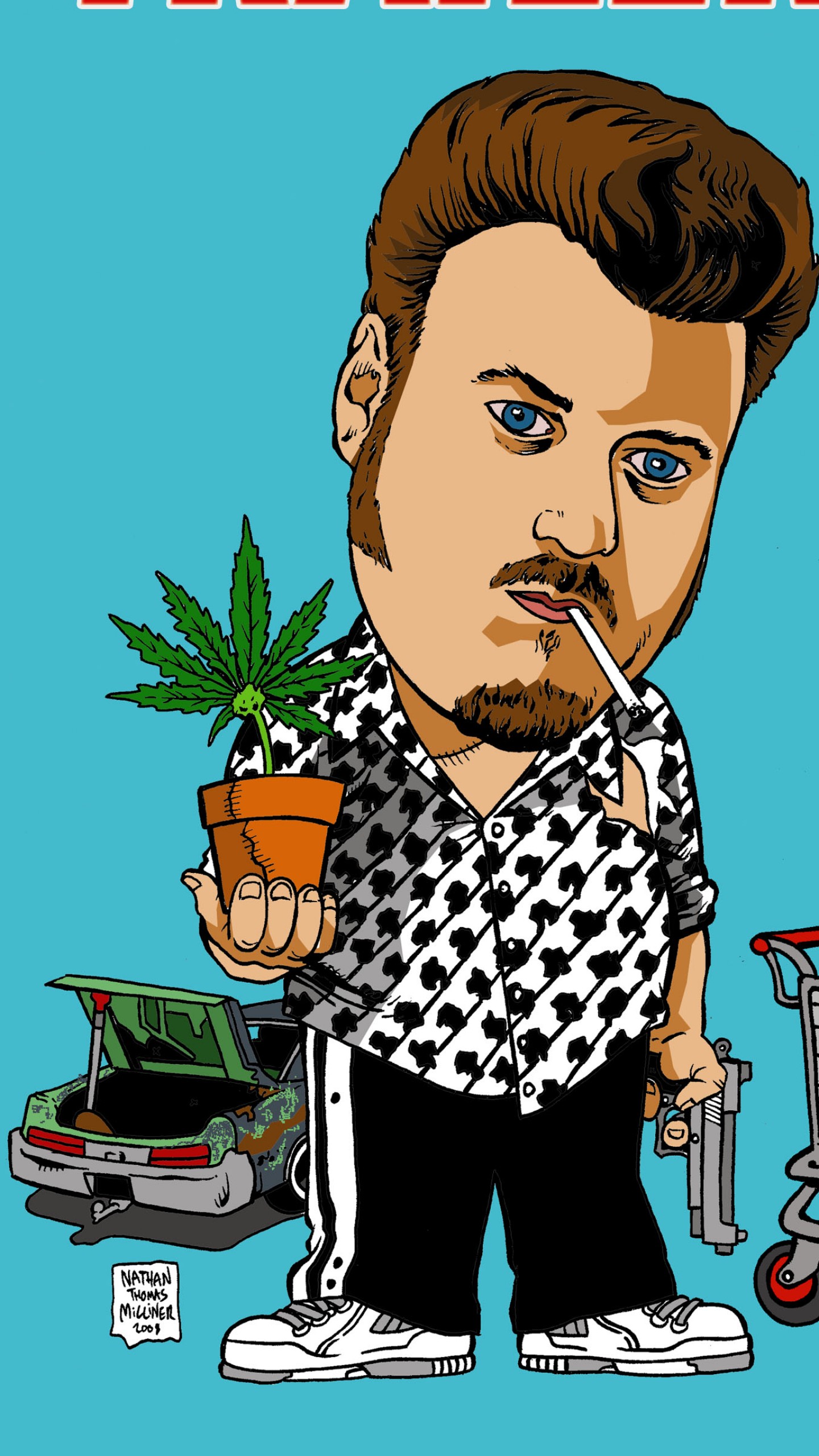 Download Trailer Park Boys Season 13, Trailer Park - Tpb Ricky T Shirt , HD Wallpaper & Backgrounds