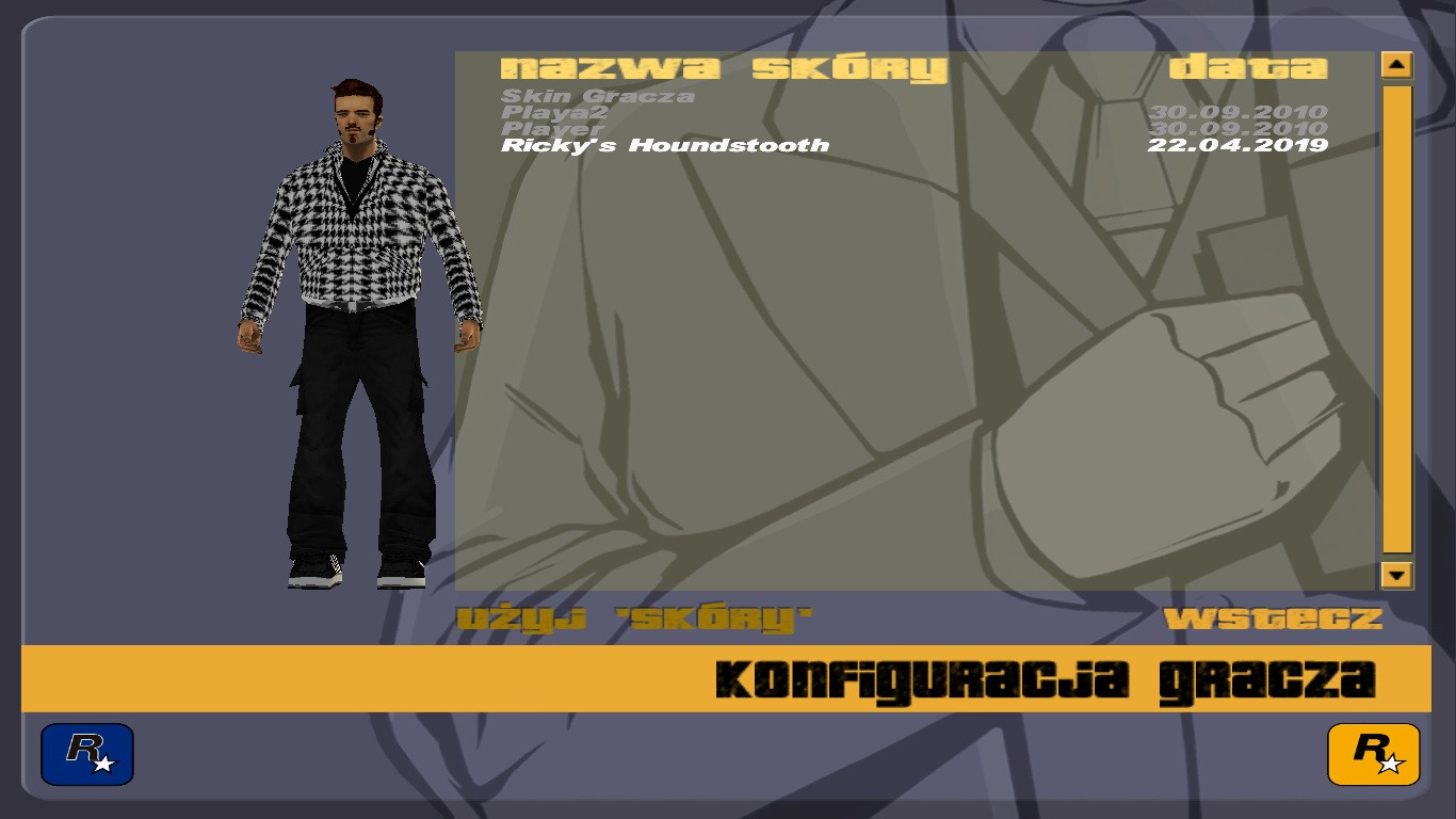 Ricky's Outfit - Gta 3 Skins , HD Wallpaper & Backgrounds
