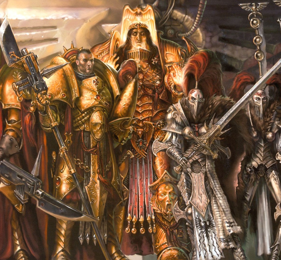 Warhammer 40k Emperor Height , HD Wallpaper & Backgrounds