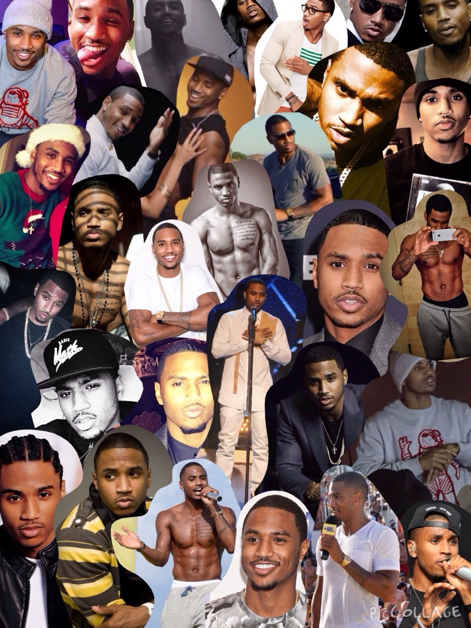 Collages Of Trey Songz , HD Wallpaper & Backgrounds