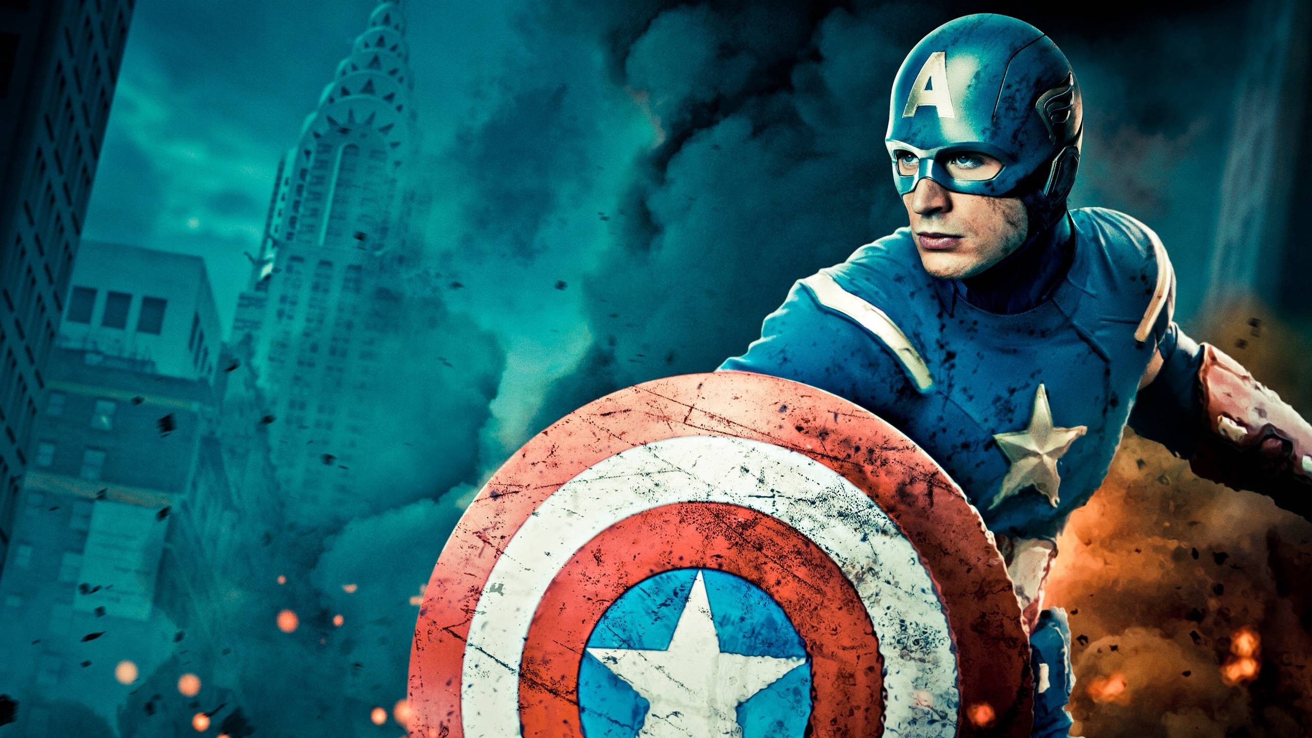 Movies, The Avengers, Captain America, Chris Evans - Avengers Capitan America Background , HD Wallpaper & Backgrounds