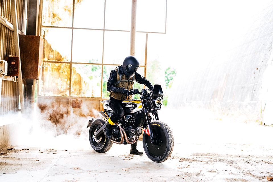 Urban Jungle Ducati Scrambler By Idp Moto - Scrambler Ducati , HD Wallpaper & Backgrounds
