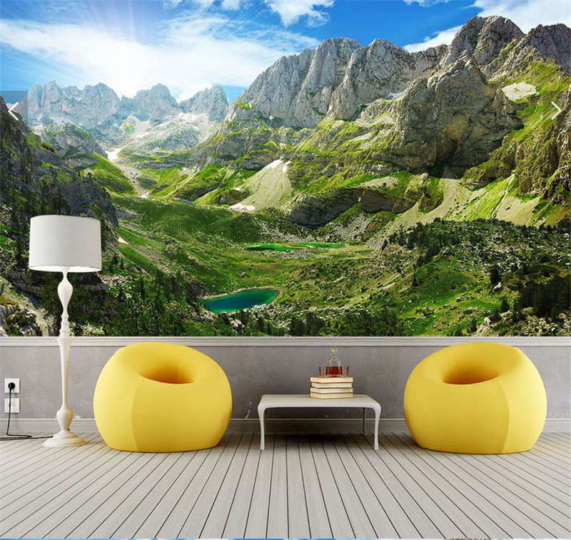 Timeless Wide Wide Wide Hills3d Full Wall Mural Photo - Albania Travel , HD Wallpaper & Backgrounds