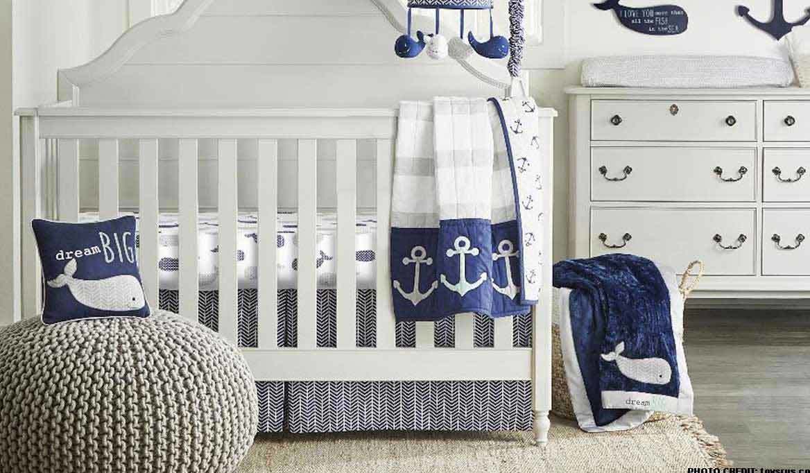 Create A Nautical-inspired Nursery For Your Bundle - Baby Bedding Set , HD Wallpaper & Backgrounds