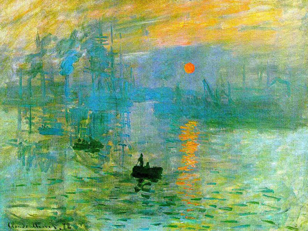 Impression Soleil Levant Impression, Sunrise - Claude Monet , HD Wallpaper & Backgrounds