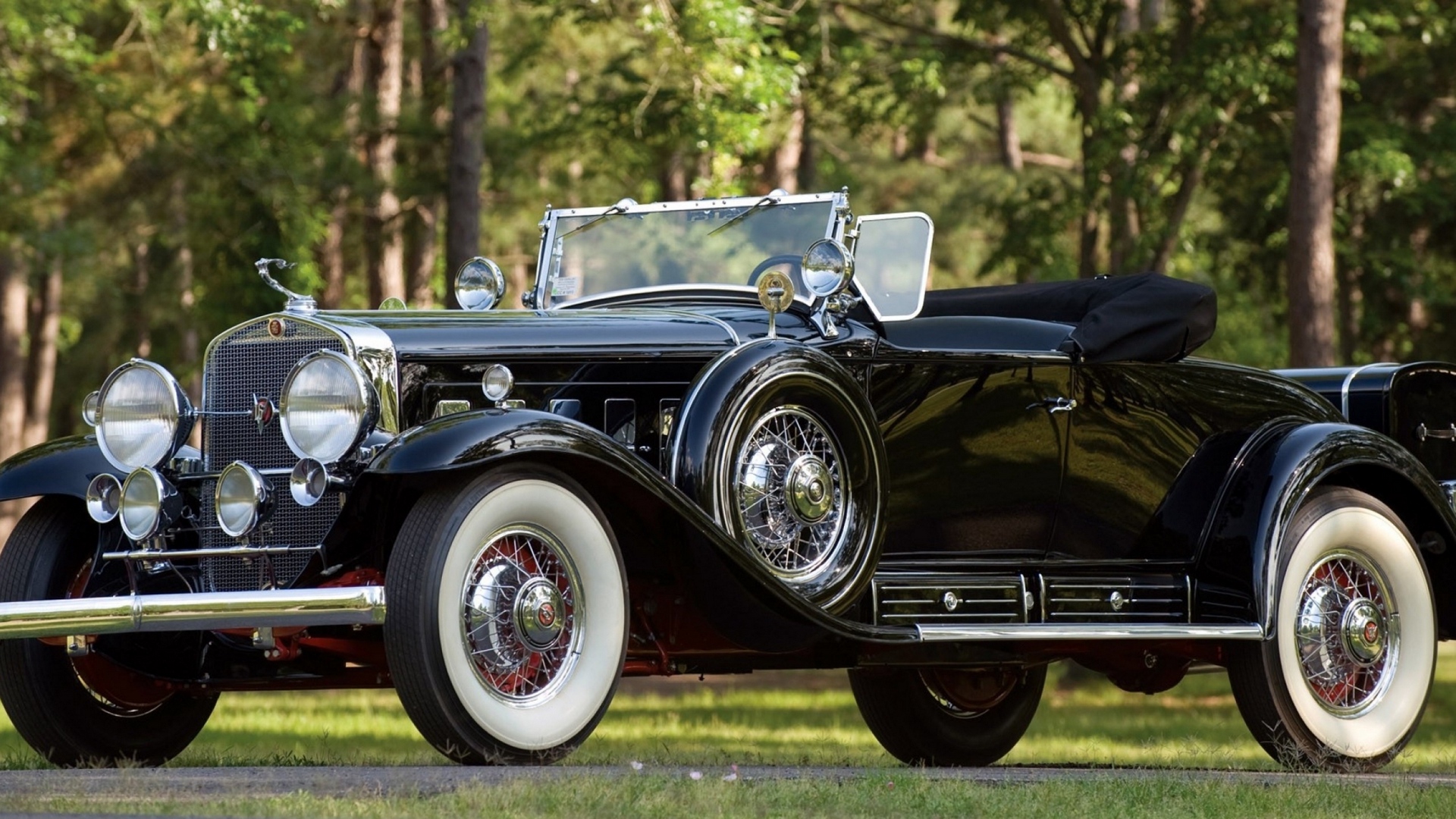 Wallpaper Cadillac, Vintage Car, American Car - Cadillac V16 452 Roadster , HD Wallpaper & Backgrounds