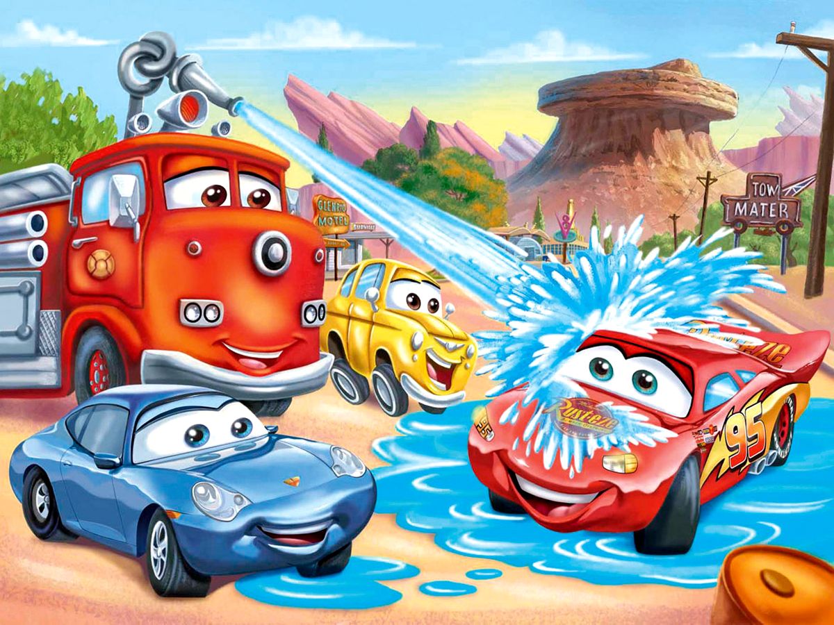 Cars Cartoons , HD Wallpaper & Backgrounds