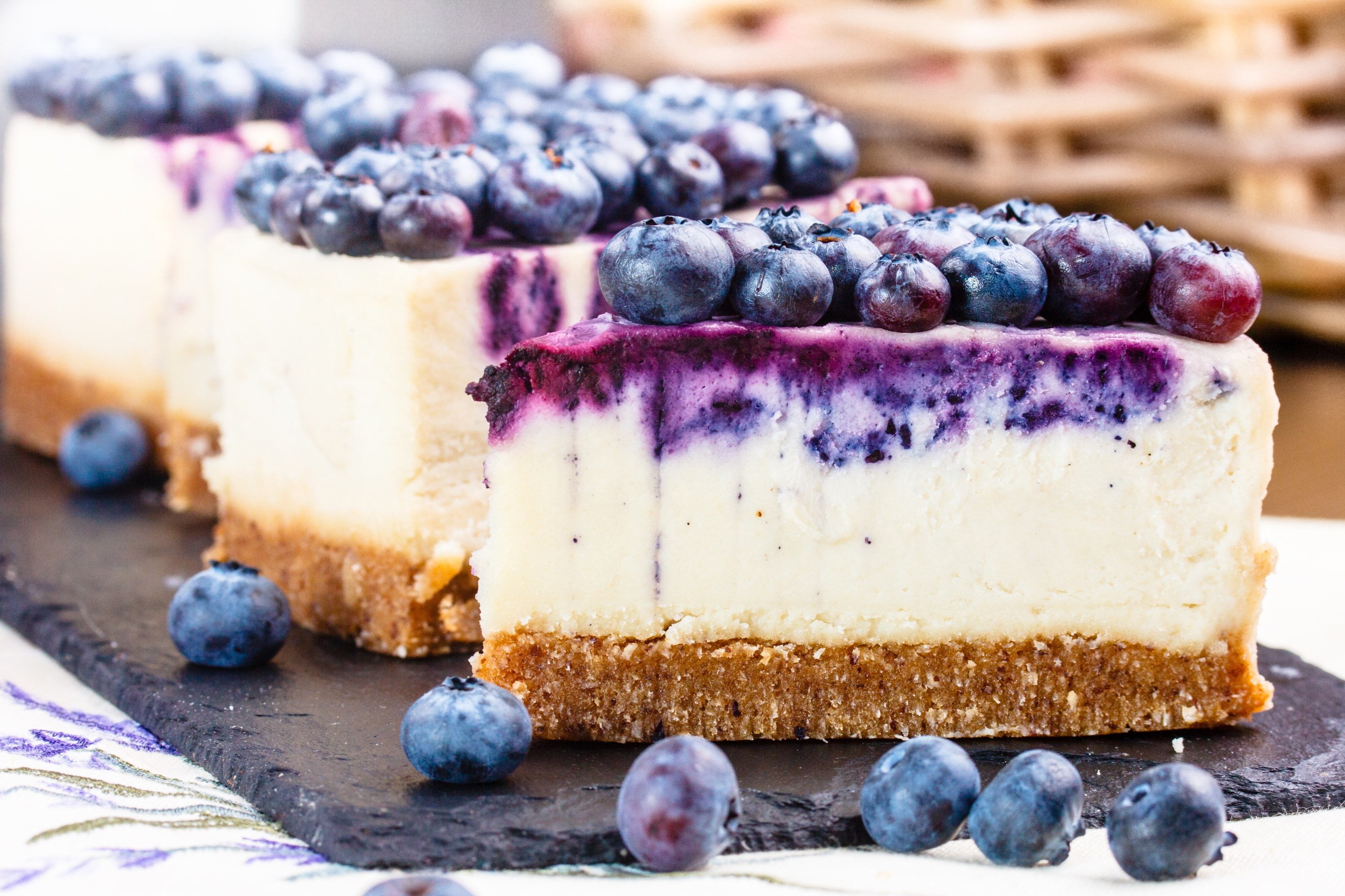 Cheesecake - Cheesecake Food , HD Wallpaper & Backgrounds