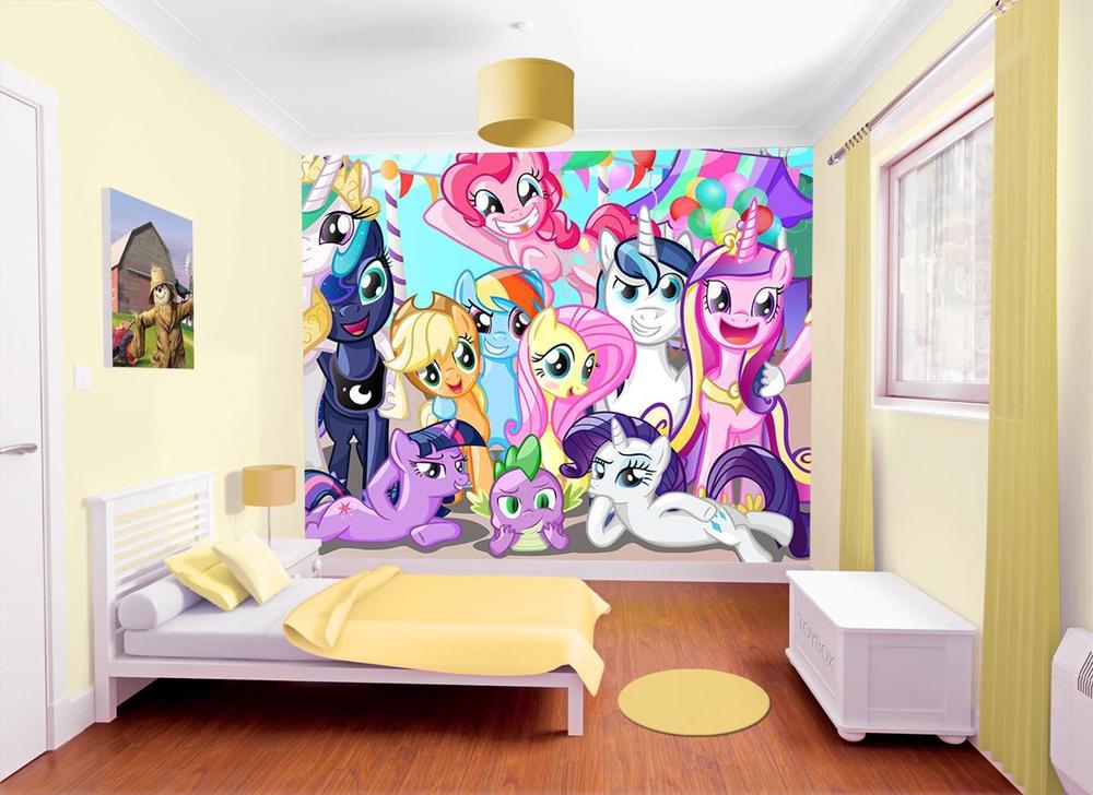 Details About My Little Pony Pinkie Pie Wallpaper Woven - My Little Pony Jpg , HD Wallpaper & Backgrounds