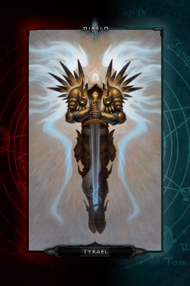 Brom's Tyrael - Tyrael Diablo , HD Wallpaper & Backgrounds