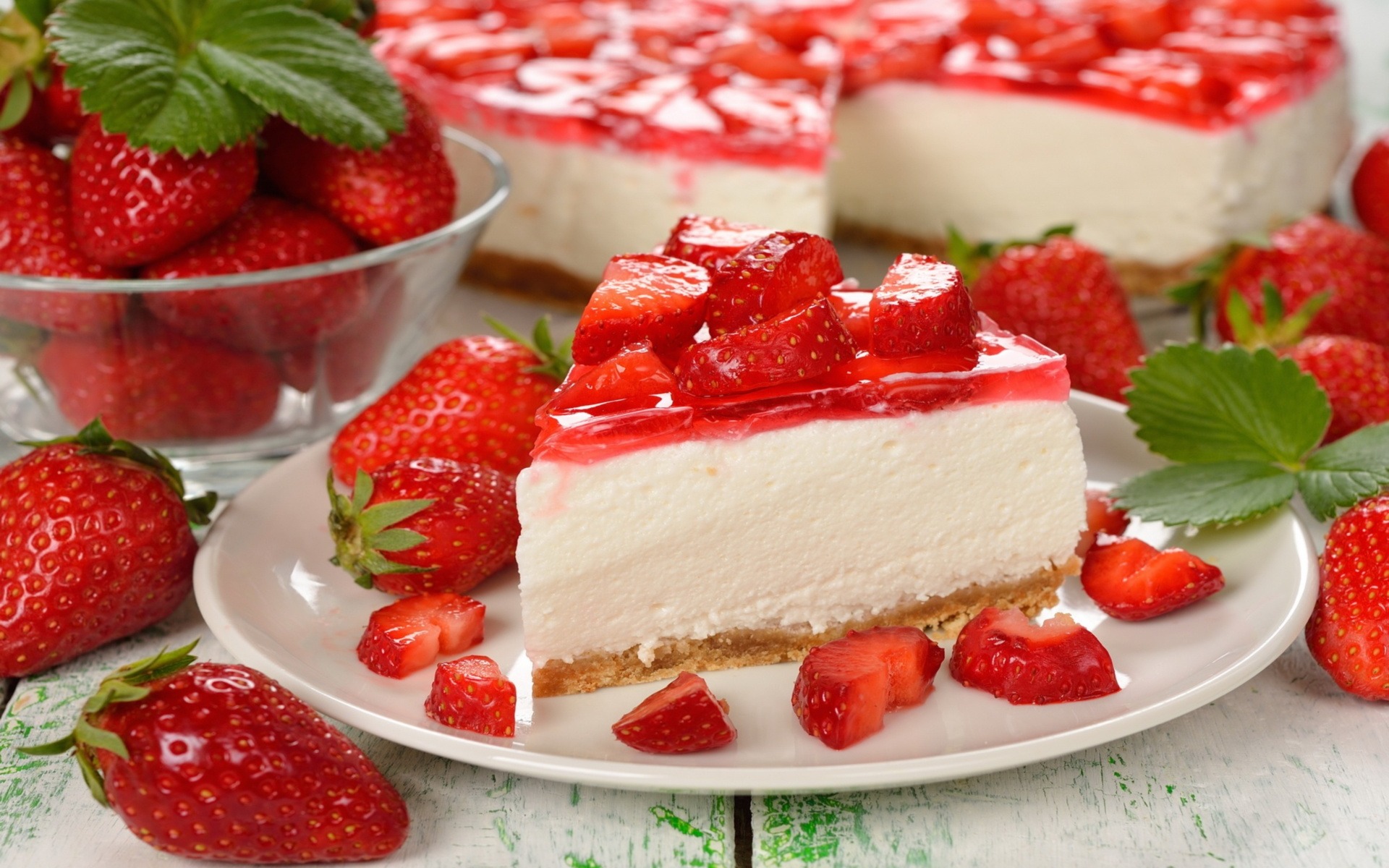 Back To 86 Cheesecake Wallpapers Hd - Strawberry Cheesecake , HD Wallpaper & Backgrounds