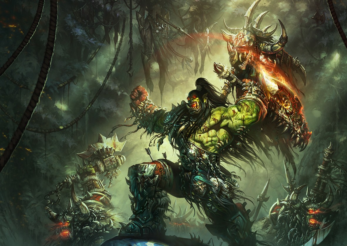 Wallpaper Starcraft, Warcraft, Zeratul, Thrall, Tyrael, - Wow Thrall , HD Wallpaper & Backgrounds