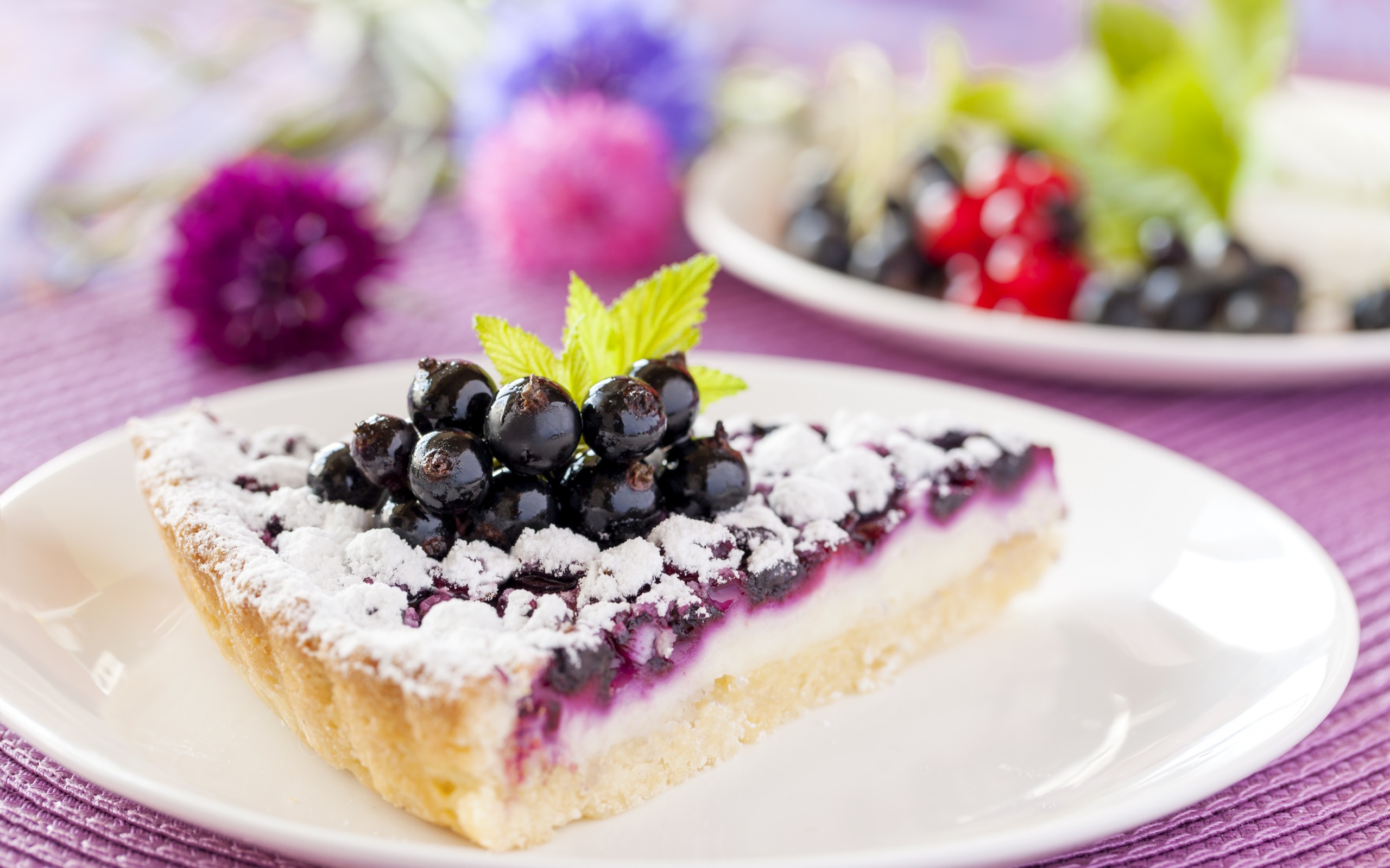 Pie With Berries, Cheesecake, Cake, Currant, Dessert, - Pie 4k , HD Wallpaper & Backgrounds