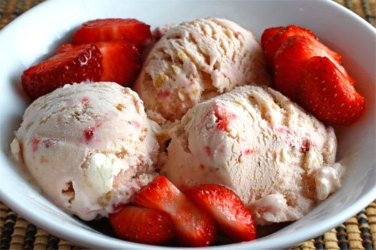 Strawberry Cheesecake Ice Cream - Strawberry Cheesecake Haagen Dazs Calories , HD Wallpaper & Backgrounds