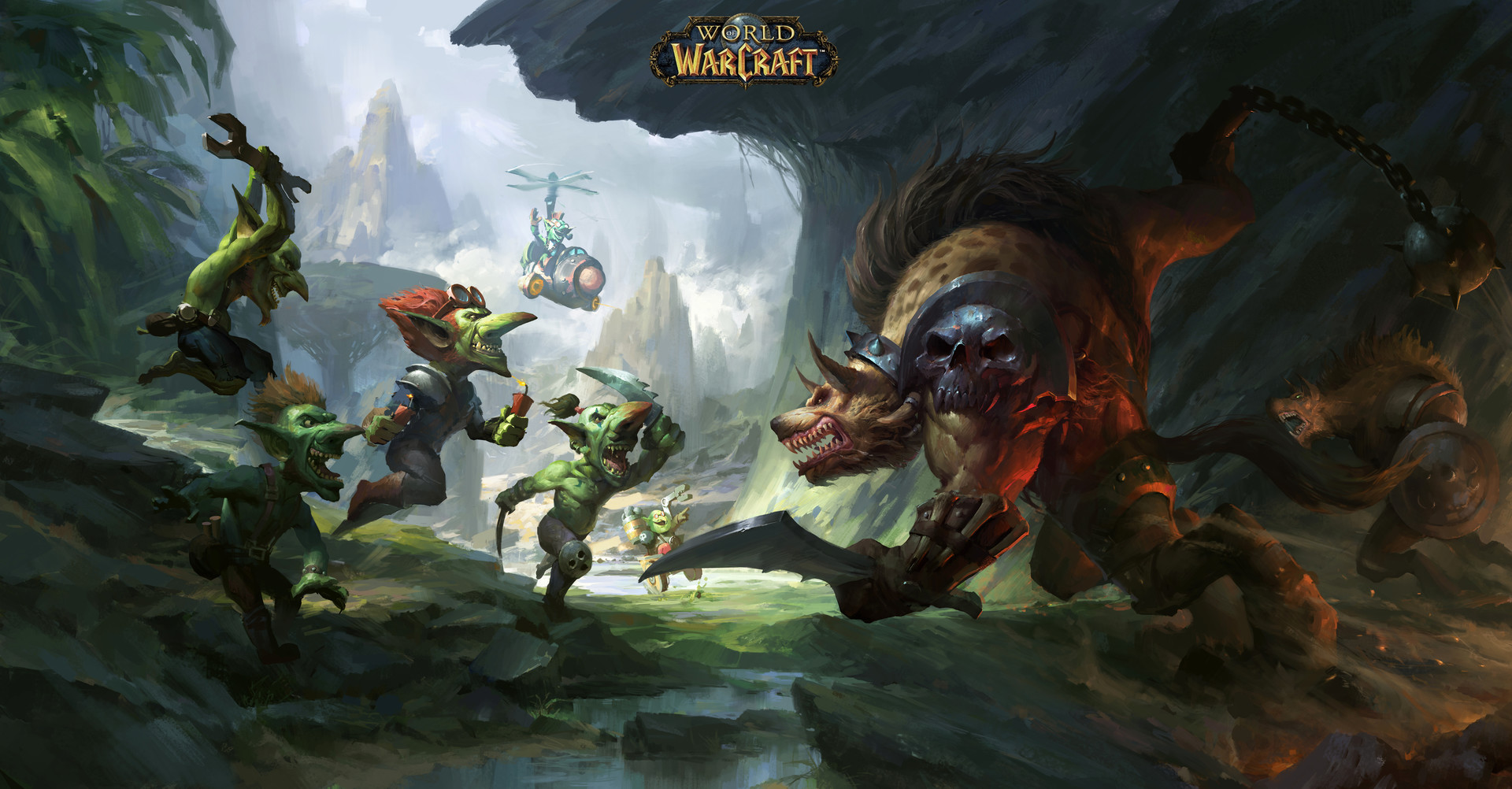 Related Image Image Result For World Of Warcraft Gnoll - Goblin Raid , HD Wallpaper & Backgrounds