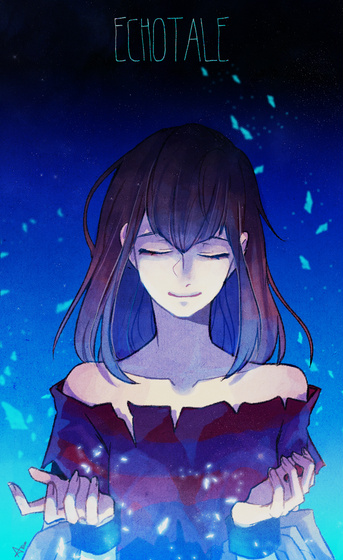 View Fullsize Frisk Image - Echotale G Sans X Frisk , HD Wallpaper & Backgrounds