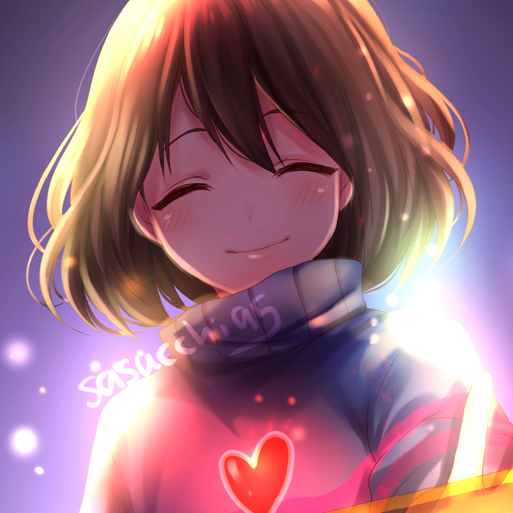 Frisk Wallpaper - Anime Frisk Undertale Sans (#1293198) - HD Wallpaper ...